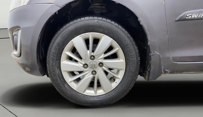 2014 Maruti Swift ZXI, Petrol, Manual, 51,965 km, Left Front Wheel