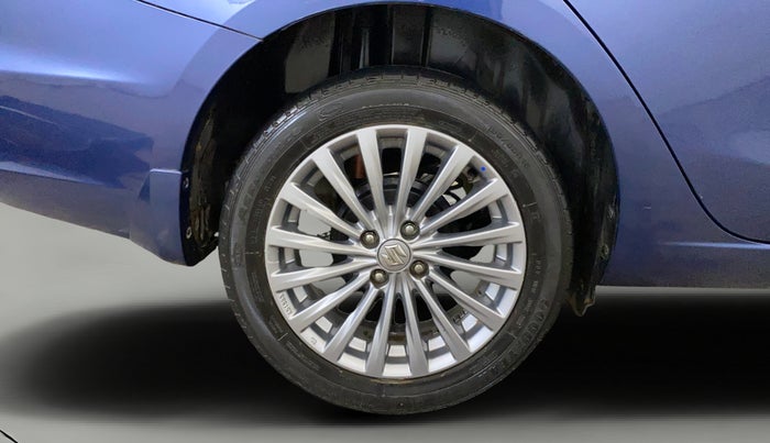 2017 Maruti Ciaz ALPHA 1.4 PETROL, Petrol, Manual, 45,028 km, Right Rear Wheel