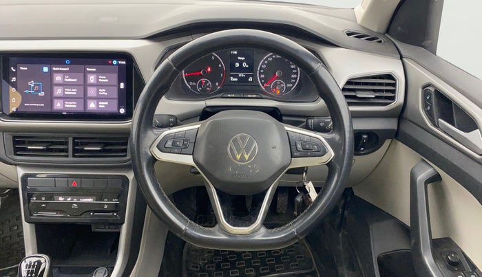 2021 Volkswagen TAIGUN HIGHLINE 1.0 TSI MT, Petrol, Manual, 42,890 km, Steering Wheel Close Up