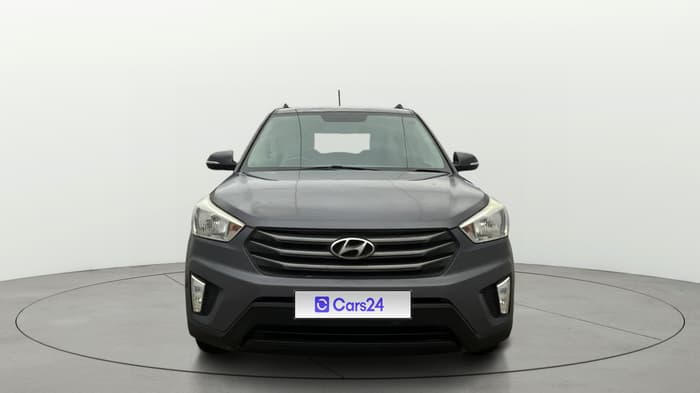 2017 Hyundai Creta E PLUS 1.6 PETROL, Petrol, Manual, 80,963 km, Front