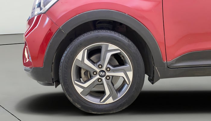 2018 Hyundai Creta SX AT 1.6 PETROL, Petrol, Automatic, 47,914 km, Left Front Wheel