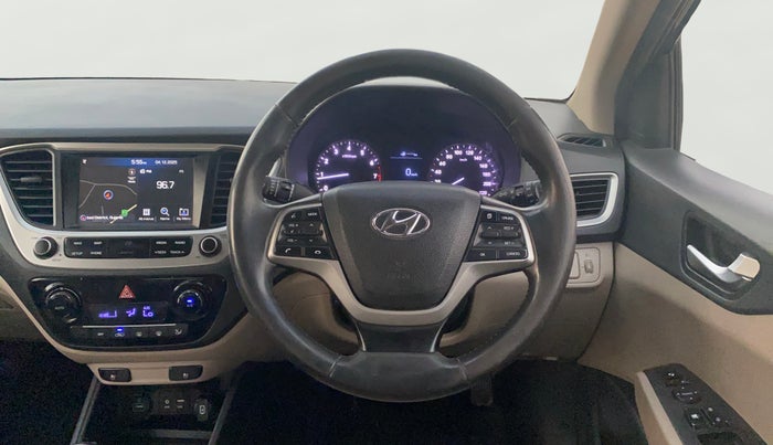 2019 Hyundai Verna 1.6 VTVT SX O, Petrol, Manual, 98,190 km, Steering Wheel Close Up