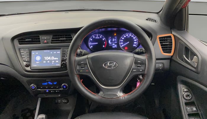 2017 Hyundai Elite i20 ASTA 1.2 DUAL TONE, Petrol, Manual, 58,671 km, Steering Wheel Close Up