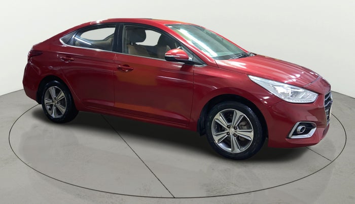 2018 Hyundai Verna 1.6 CRDI SX + AT, Diesel, Automatic, 95,998 km, Right Front Diagonal