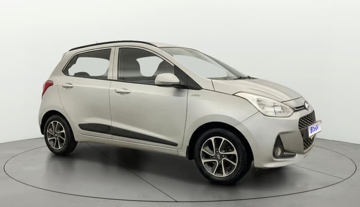 2018 Hyundai Grand i10 SPORTZ AT 1.2 KAPPA VTVT, Petrol, Automatic, 60,312 km, Right Front Diagonal