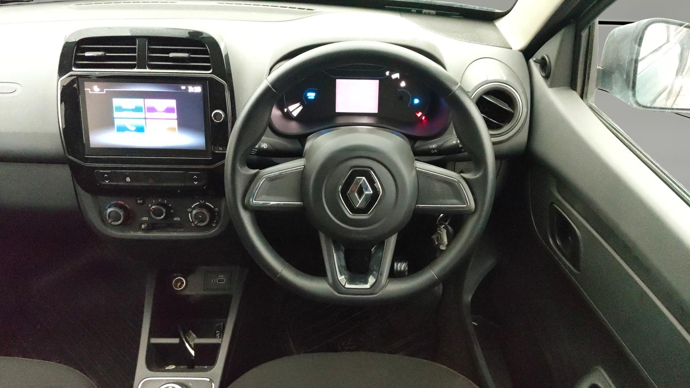 2020 Renault Kwid RXT 1.0 AMT (O), Petrol, Automatic, 18,918 km, Steering Wheel Close Up