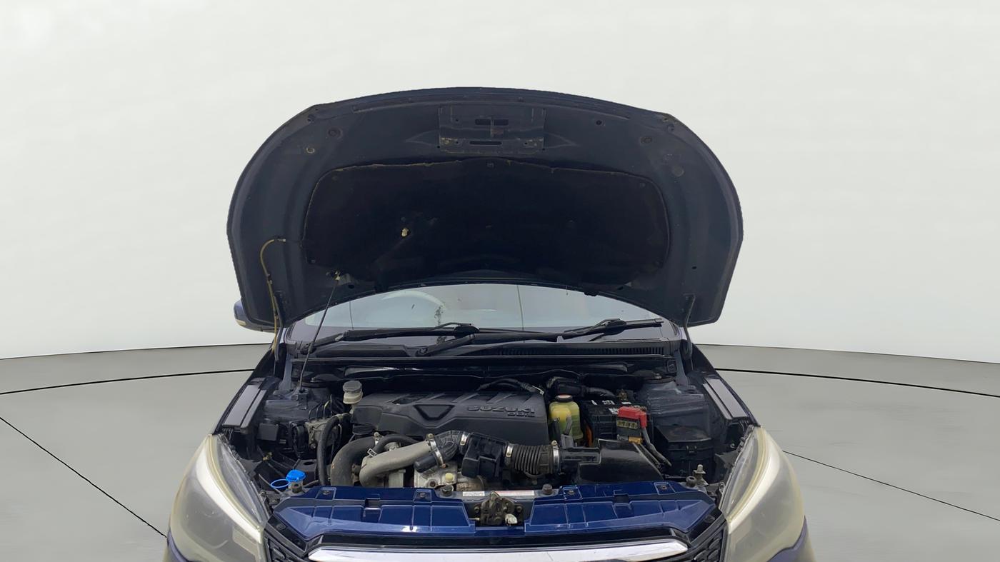2019 Maruti Ciaz ALPHA DIESEL 1.5, Diesel, Manual, 1,46,138 km, Open Bonet