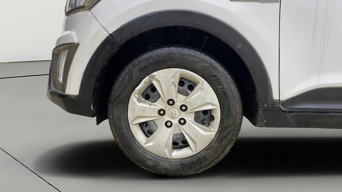 2018 Hyundai Creta E PLUS 1.4 DIESEL, Diesel, Manual, 70,849 km, Left Front Wheel