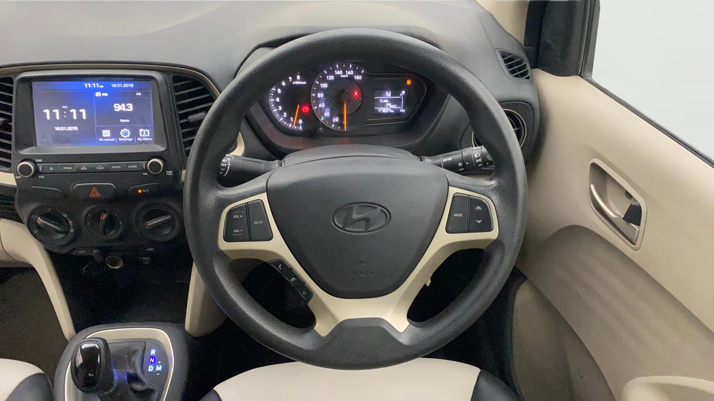2021 Hyundai NEW SANTRO SPORTZ AMT, Petrol, Automatic, 47,754 km, Steering Wheel Close Up
