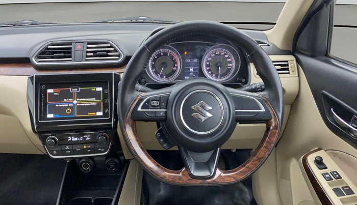 2017 Maruti Dzire ZXI PLUS AMT, Petrol, Automatic, 30,622 km, Steering Wheel Close Up