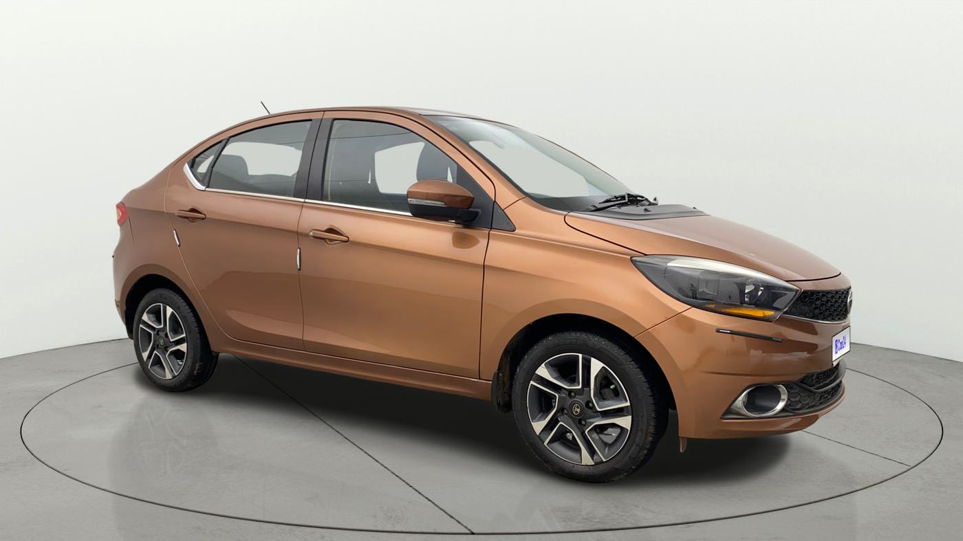 2017 Tata TIGOR XZA PETROL, Petrol, Automatic, 56,811 km, Right Front Diagonal