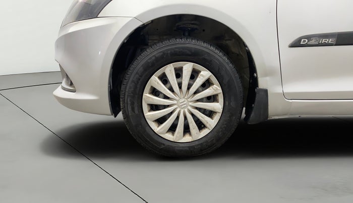 2016 Maruti Swift Dzire VXI, Petrol, Manual, 99,134 km, Left Front Wheel