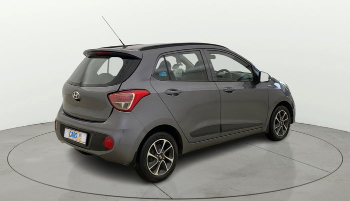 2018 Hyundai Grand i10 SPORTZ AT 1.2 KAPPA VTVT, Petrol, Automatic, 22,725 km, Right Back Diagonal