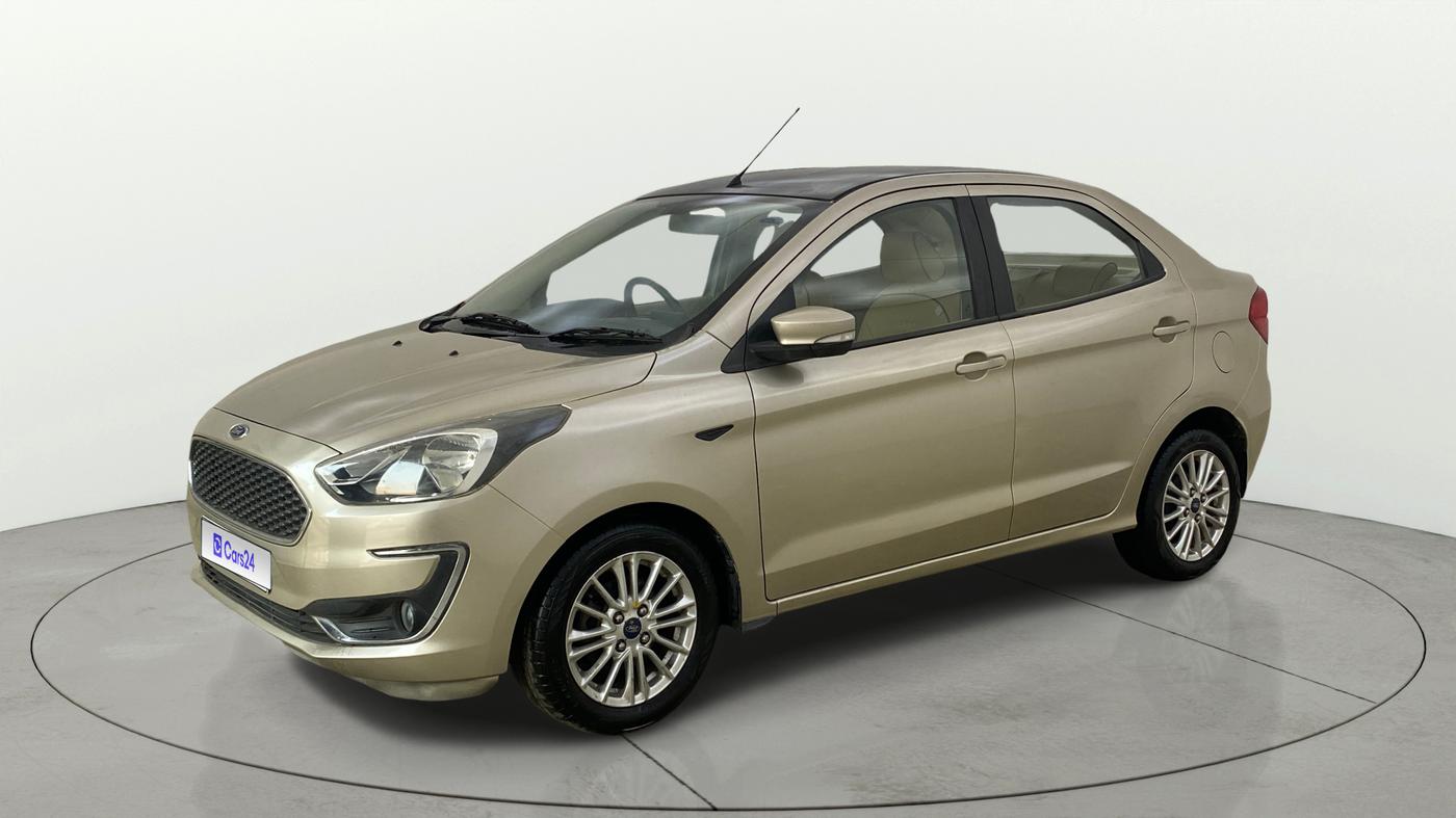 2019 Ford Figo Aspire TITANIUM 1.2 PETROL, Petrol, Manual, 32,501 km, Left Front Diagonal
