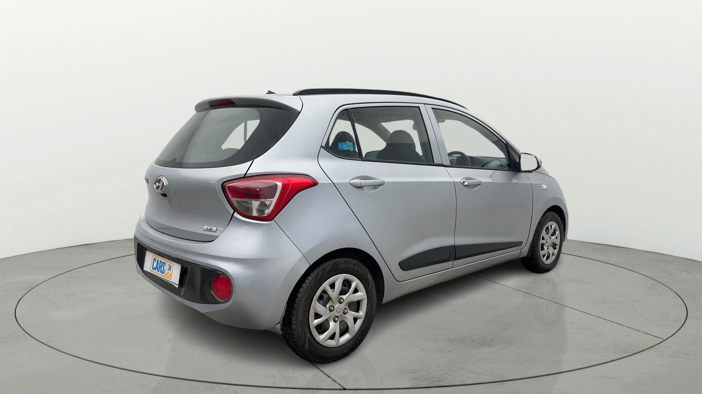 2019 Hyundai Grand i10 MAGNA 1.2 KAPPA VTVT, CNG, Manual, 51,079 km, Right Back Diagonal