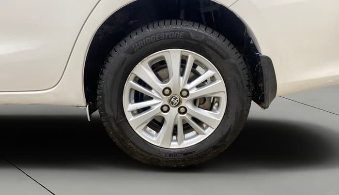 2018 Toyota YARIS VX MT, Petrol, Manual, 1,20,138 km, Left Rear Wheel