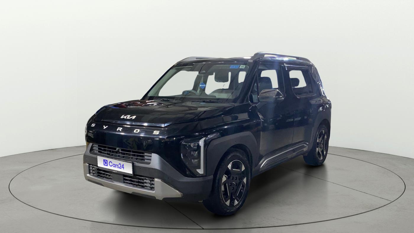 2025 KIA SYROS HTX Plus (O) 1.0 Turbo 7DCT, Petrol, Automatic, 5,939 km, Left Front Diagonal