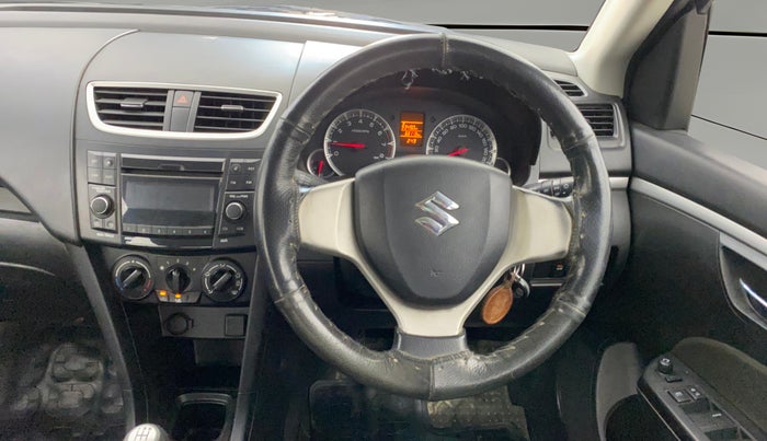 2015 Maruti Swift VXI, Petrol, Manual, 68,112 km, Steering Wheel Close Up