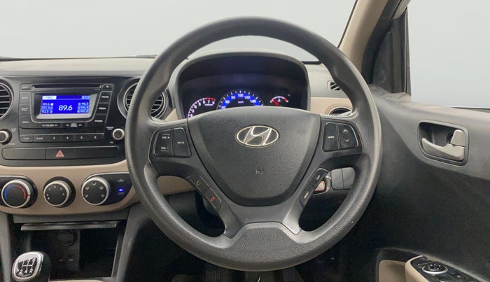 2014 Hyundai Xcent S (O) 1.2, Petrol, Manual, 89,348 km, Steering Wheel Close Up