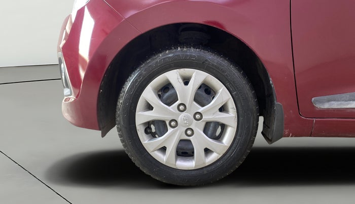 2014 Hyundai Grand i10 MAGNA 1.2 KAPPA VTVT, Petrol, Manual, 11,024 km, Left Front Wheel