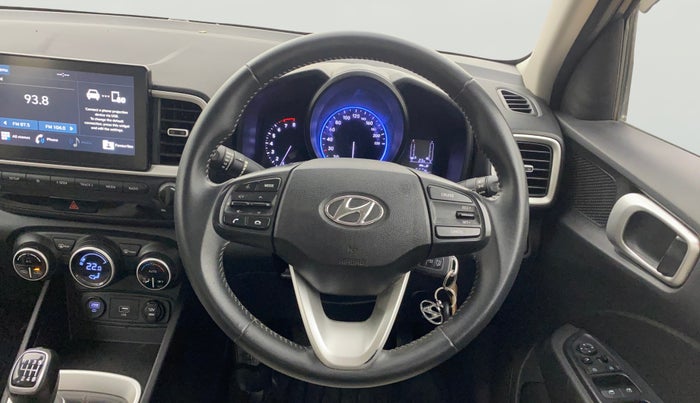 2020 Hyundai VENUE SX 1.0 TURBO, Petrol, Manual, 60,493 km, Steering Wheel Close Up