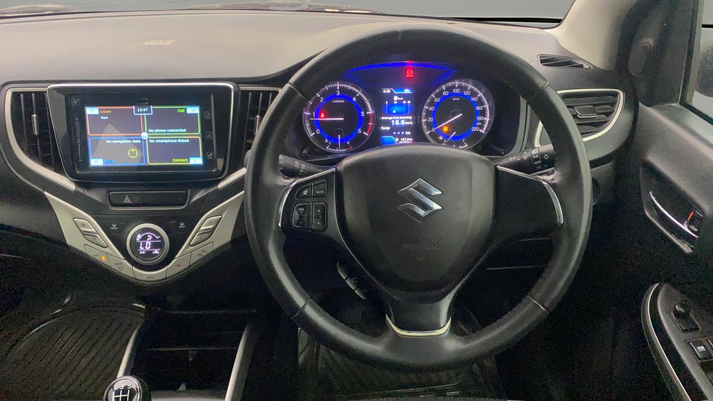 2016 Maruti Baleno ALPHA DIESEL 1.3, Diesel, Manual, 91,114 km, Steering Wheel Close Up