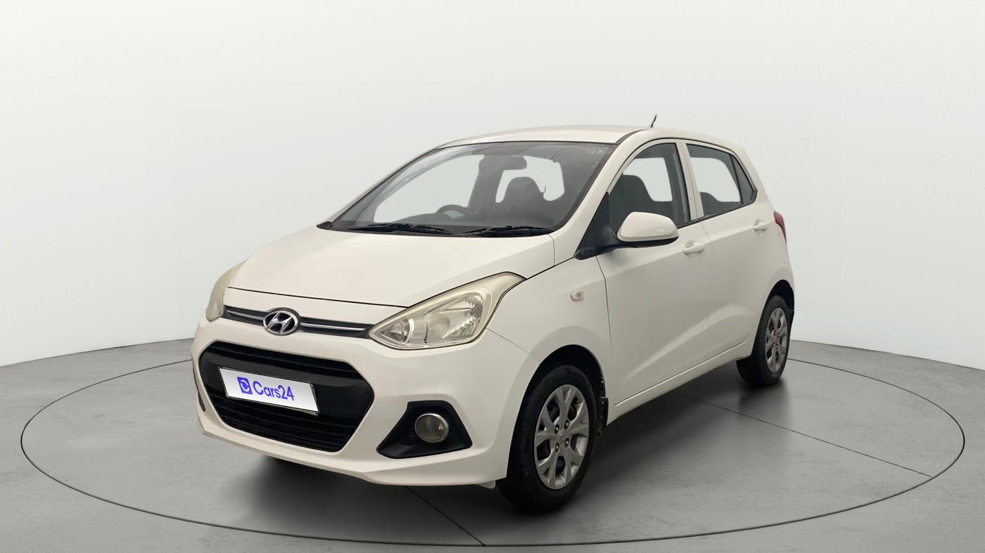 2015 Hyundai Grand i10 MAGNA 1.2 KAPPA VTVT, Petrol, Manual, 1,12,609 km, Left Front Diagonal