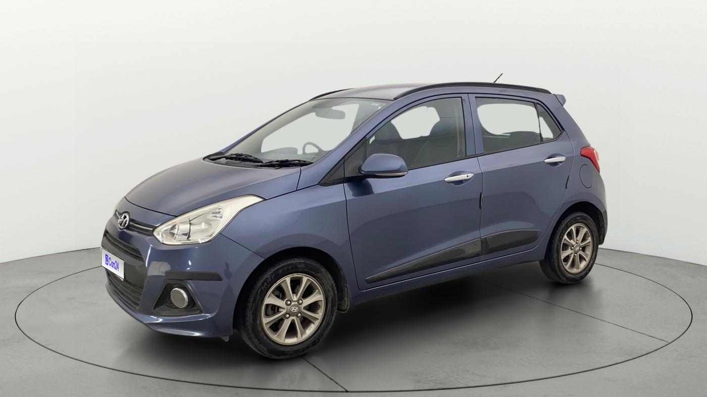 2015 Hyundai Grand i10 ASTA 1.2 KAPPA VTVT, Petrol, Manual, 56,423 km, Left Front Diagonal