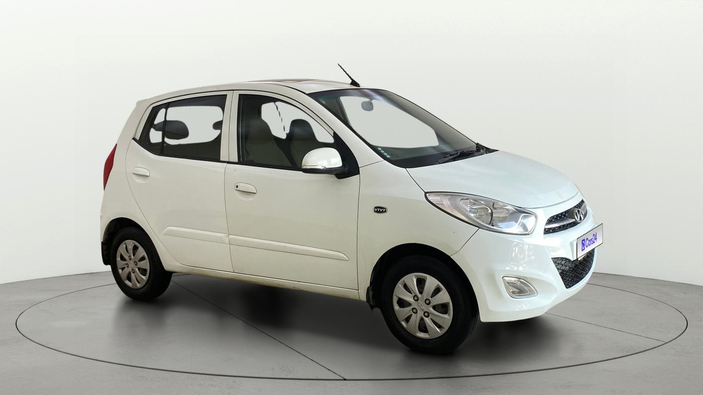 2012 Hyundai i10 ASTA 1.2 AT SUNROOF, Petrol, Automatic, 57,305 km, Right Front Diagonal