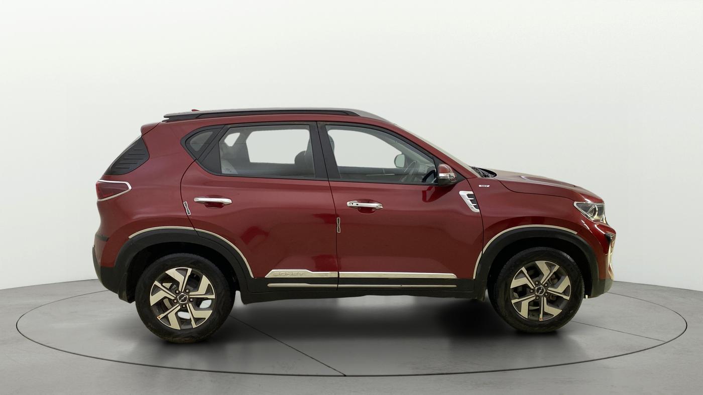2023 KIA SONET HTX 1.0 IMT, Petrol, Manual, 20,160 km, Right Side View