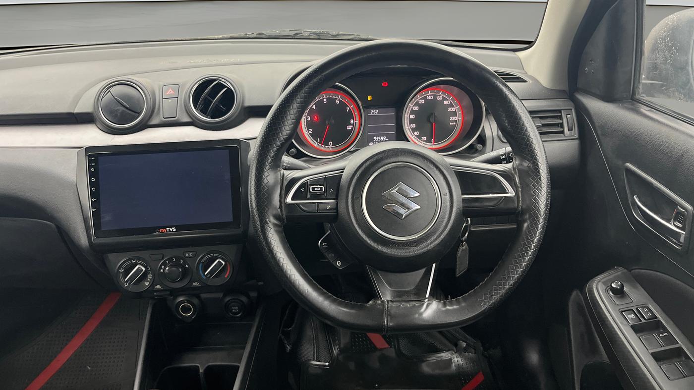 2022 Maruti Swift VXI, Petrol, Manual, 93,598 km, Steering Wheel Close Up