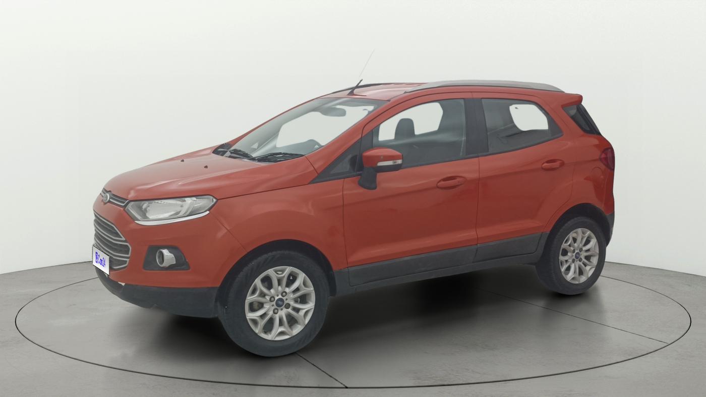 2017 Ford Ecosport TITANIUM + 1.5L DIESEL, Diesel, Manual, 85,545 km, Left Front Diagonal
