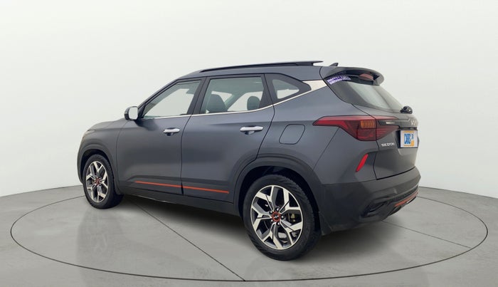 2021 KIA SELTOS X LINE 1.4 PETROL DCT, Petrol, Automatic, 50,082 km, Left Back Diagonal