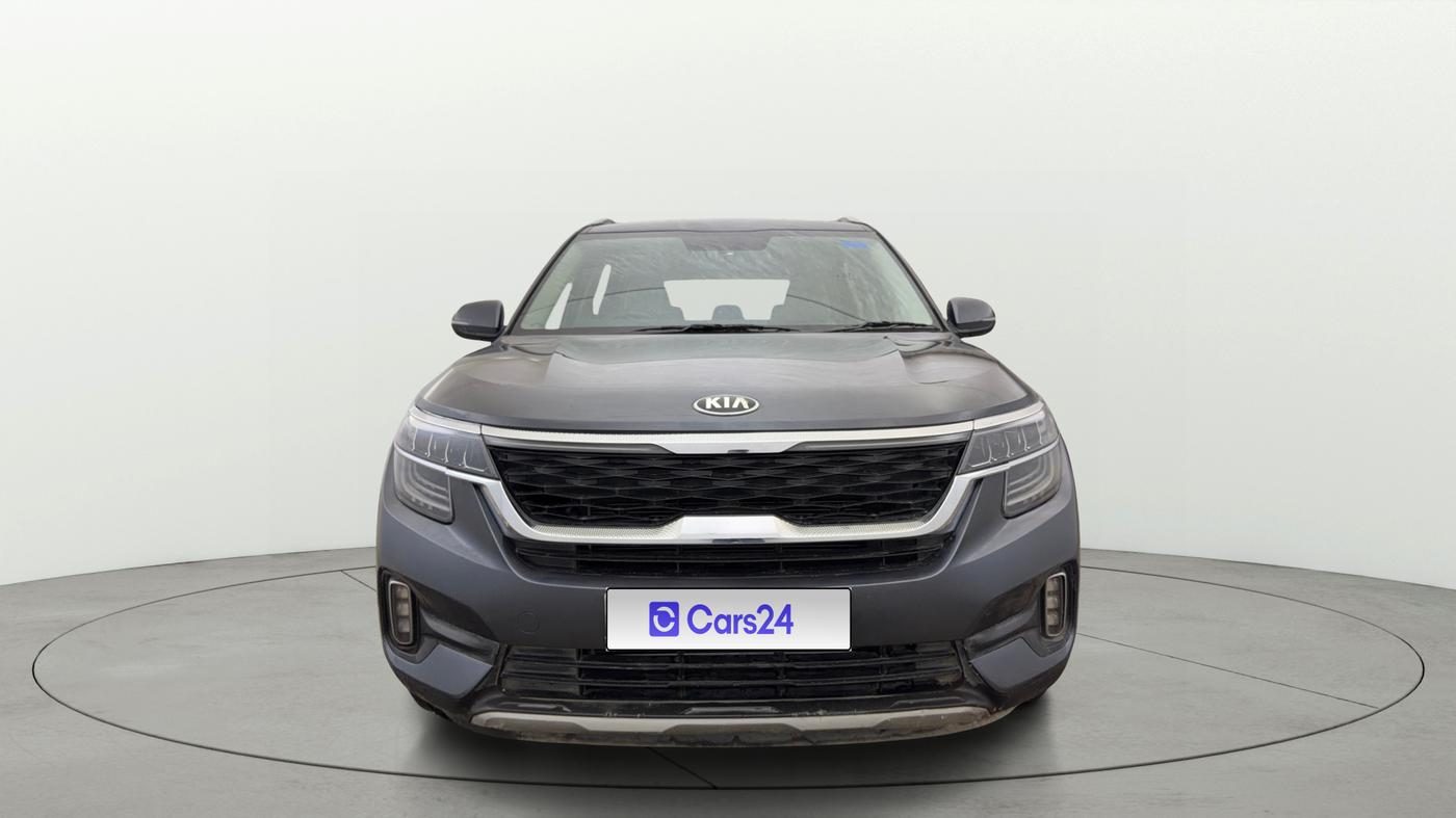 2020 KIA SELTOS HTX IVT 1.5 PETROL, Petrol, Automatic, 91,134 km, Front