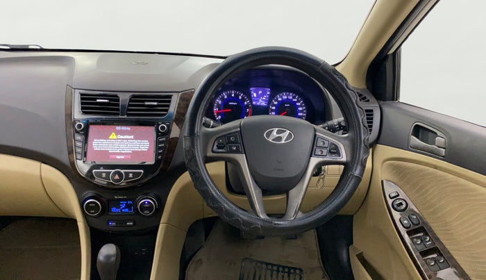 2016 Hyundai Verna 1.6 VTVT SX AT, Petrol, Automatic, 47,416 km, Steering Wheel Close Up