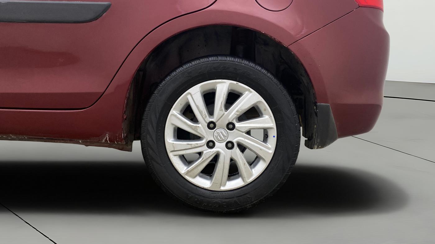 2015 Maruti Swift Dzire ZXI, Petrol, Manual, 88,388 km, Left Rear Wheel