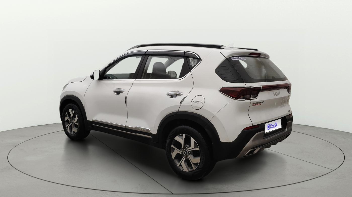 2021 KIA SONET HTX 1.0 IMT, Petrol, Manual, 61,566 km, Left Back Diagonal