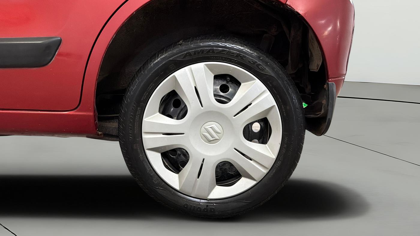 2017 Maruti Wagon R 1.0 VXI (O) AMT, Petrol, Automatic, 36,196 km, Left Rear Wheel