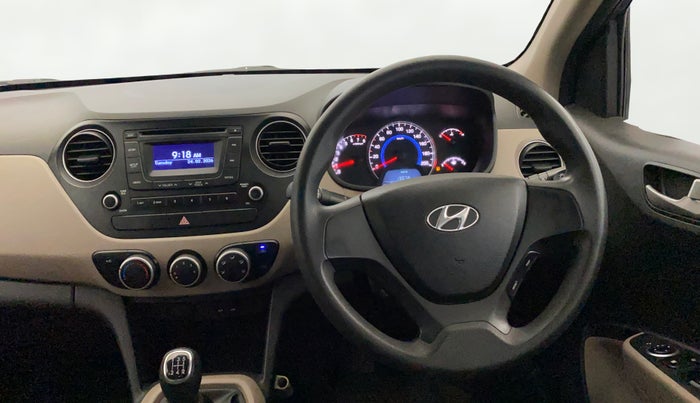 2014 Hyundai Grand i10 SPORTZ 1.2 KAPPA VTVT, Petrol, Manual, 89,175 km, Steering Wheel Close Up