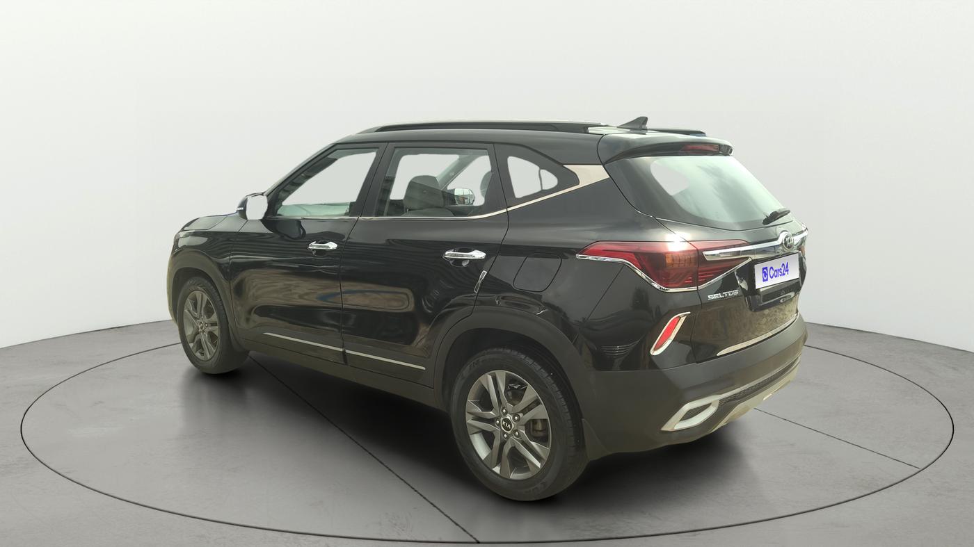 2021 KIA SELTOS HTX IVT 1.5 PETROL, Petrol, Automatic, 69,189 km, Left Back Diagonal