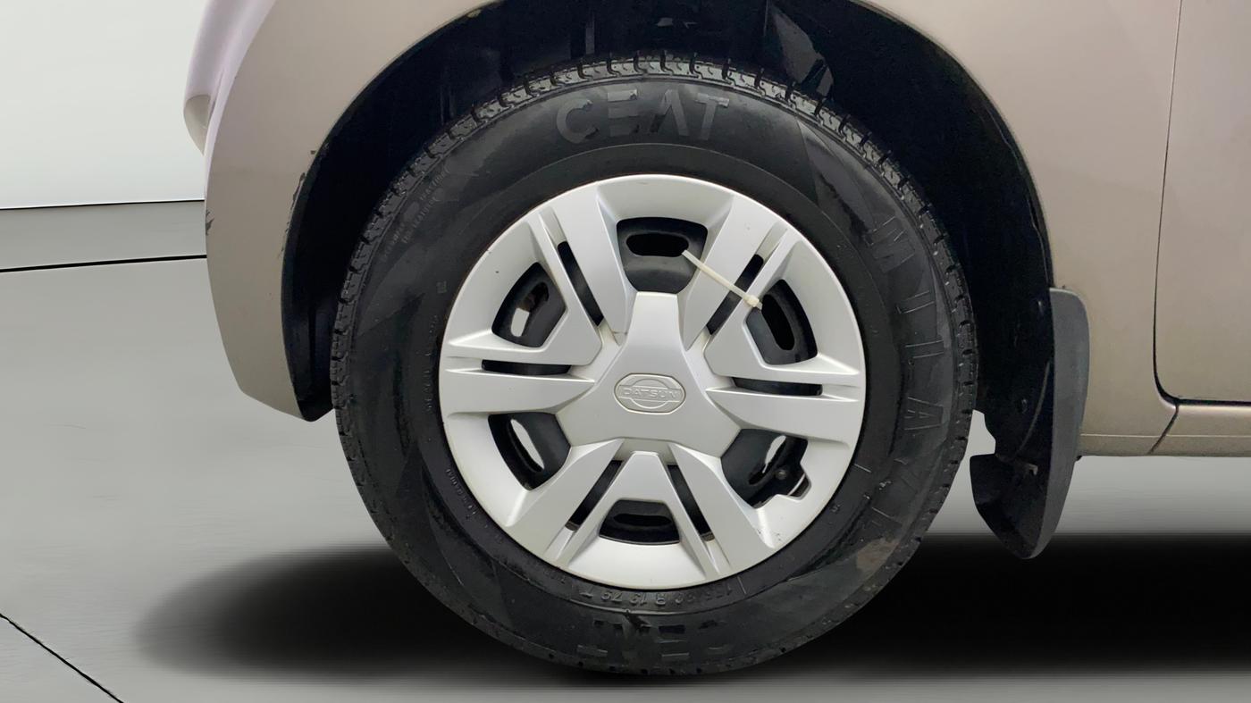 2019 Datsun Redi Go S 1.0 AMT, Petrol, Automatic, 13,381 km, Left Front Wheel