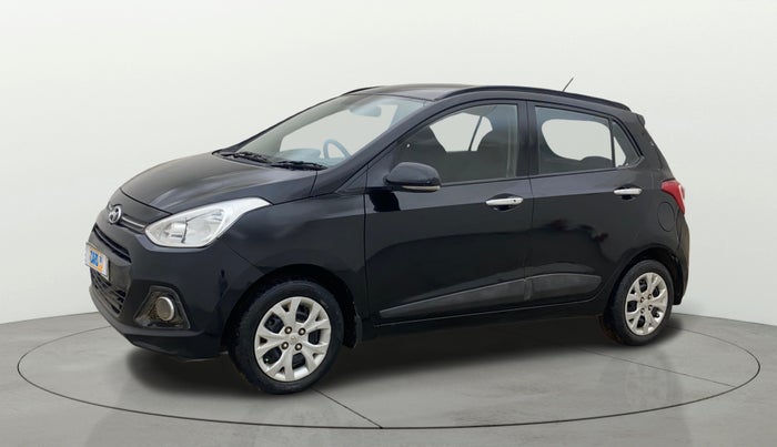 2014 Hyundai Grand i10 SPORTZ 1.2 KAPPA VTVT, Petrol, Manual, 71,303 km, Left Front Diagonal