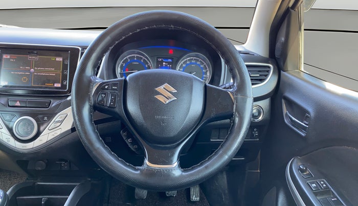 2016 Maruti Baleno ALPHA PETROL 1.2, Petrol, Manual, 1,15,161 km, Steering Wheel Close Up