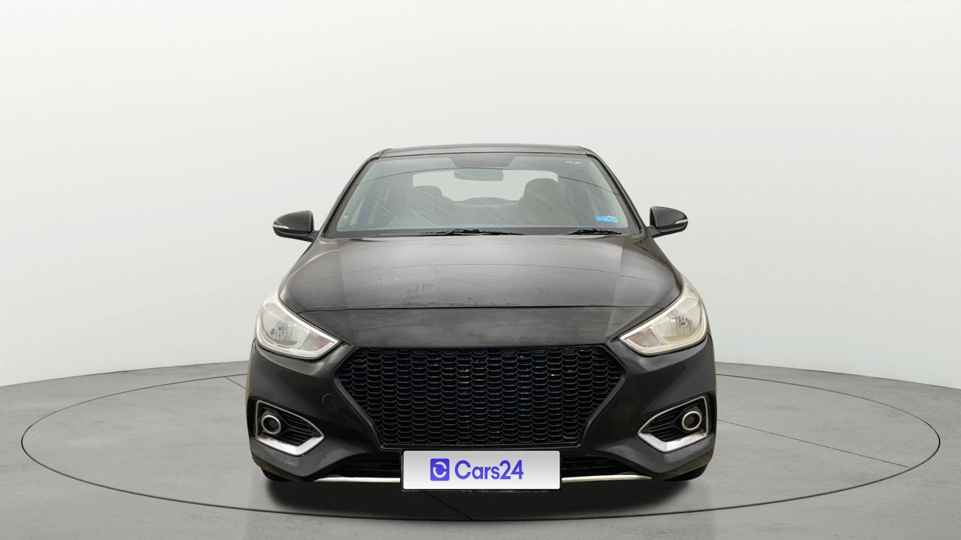 2019 Hyundai Verna 1.4 EX PETROL, Petrol, Manual, 78,119 km, Front