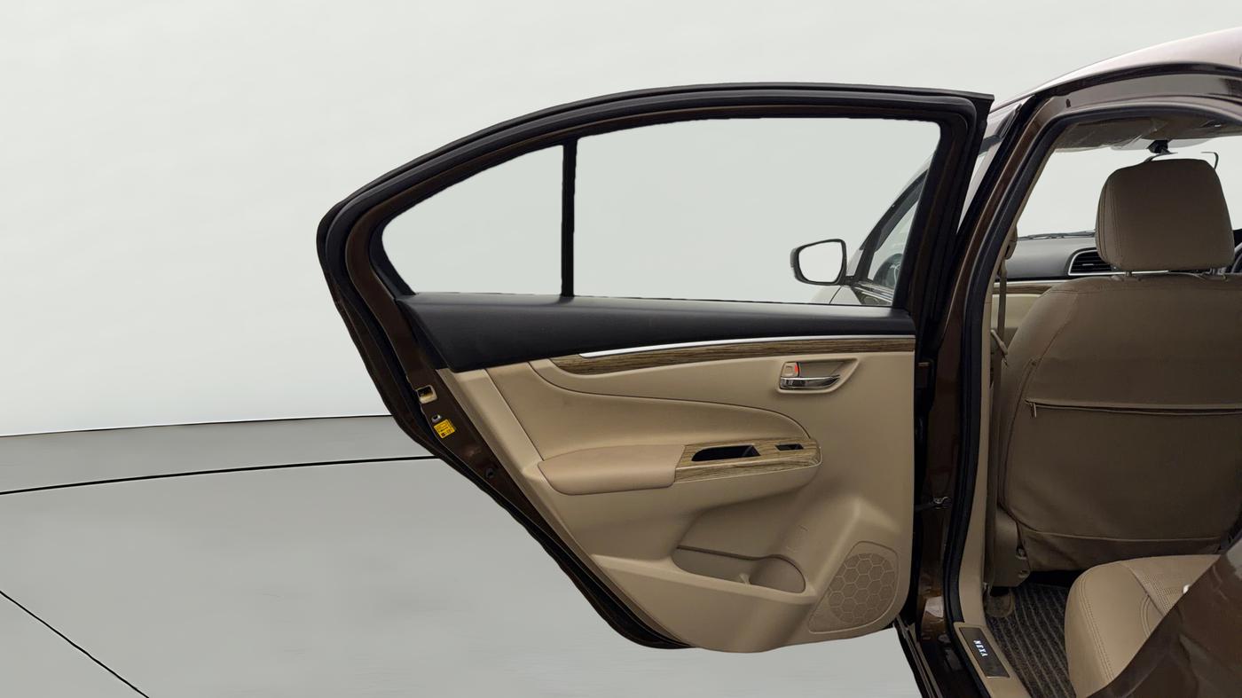 2021 Maruti Ciaz ZETA AT 1.5  SHVS PETROL, Petrol, Automatic, 44,799 km, LHS Rear Door