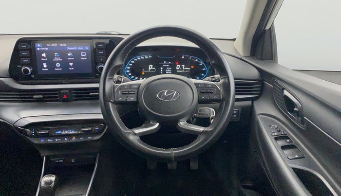 2022 Hyundai NEW I20 SPORTZ 1.2 MT, Petrol, Manual, 57,247 km, Steering Wheel Close Up
