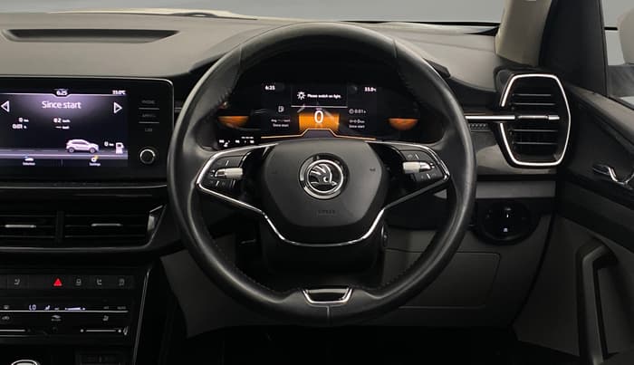 2023 Skoda KUSHAQ STYLE 1.0L TSI MT, Petrol, Manual, 72,266 km, Steering Wheel Close Up