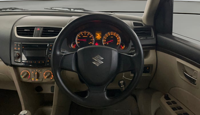 2015 Maruti Swift Dzire VXI, Petrol, Manual, 66,613 km, Steering Wheel Close Up