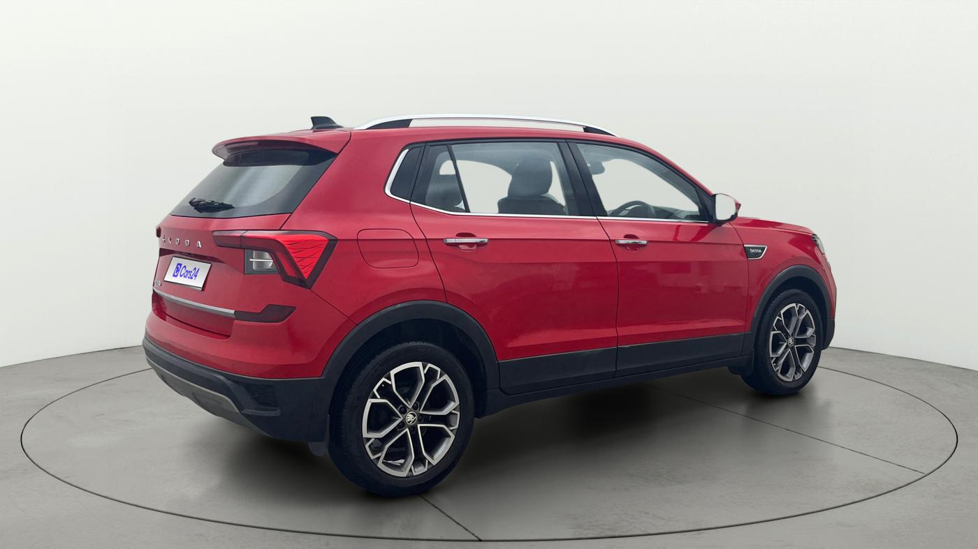 2021 Skoda KUSHAQ STYLE 1.0L TSI MT, Petrol, Manual, 50,073 km, Right Back Diagonal