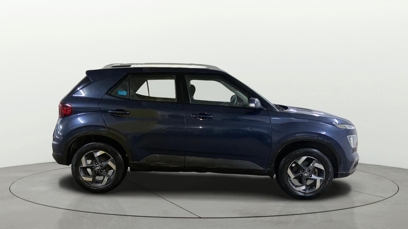 2020 Hyundai VENUE SX 1.0 (O) TURBO, Petrol, Manual, 50,377 km, Right Side View